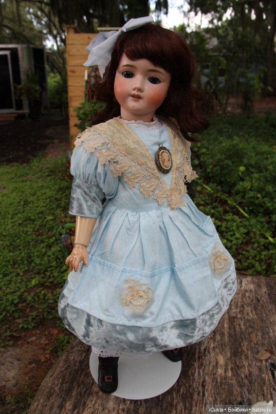 Одела - обула - отмыла - причесала антикварную 25"Schoenau Hoffmeister