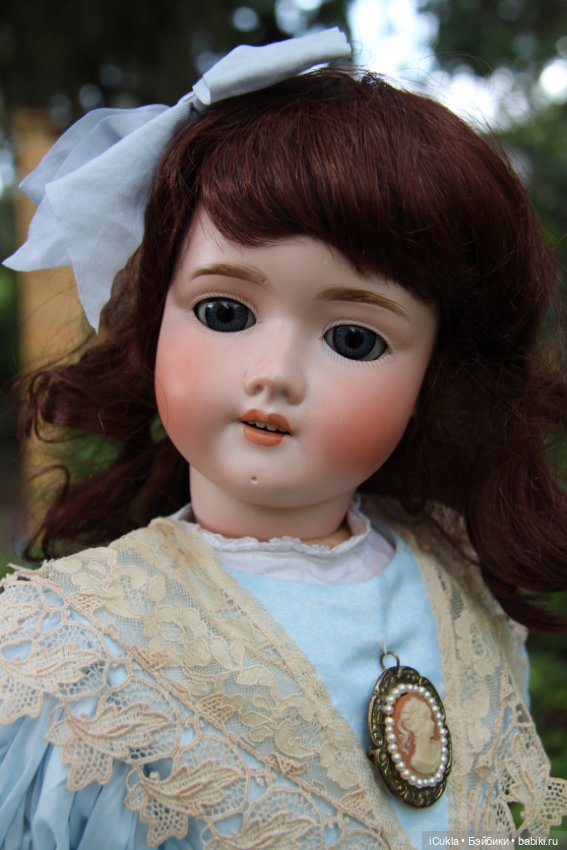 Одела - обула - отмыла - причесала антикварную 25"Schoenau Hoffmeister