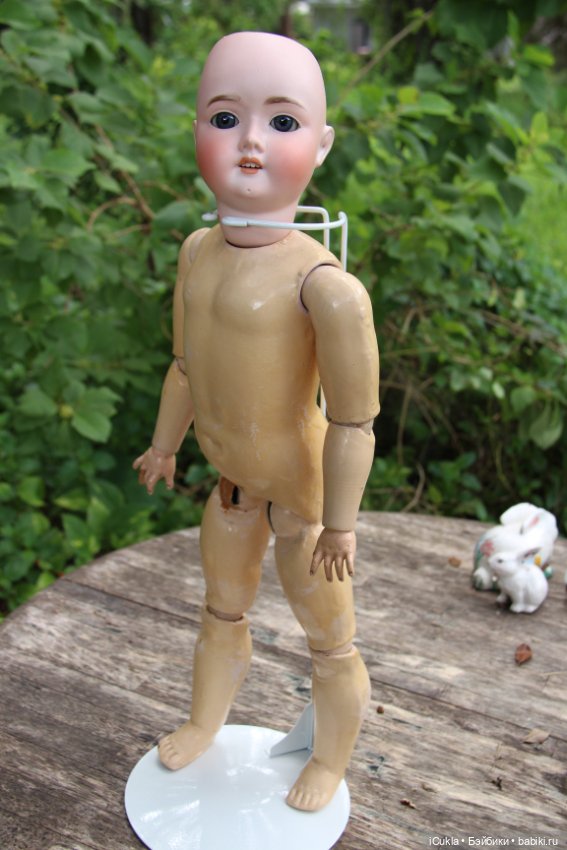 Одела - обула - отмыла - причесала антикварную 25"Schoenau Hoffmeister (фото 5)