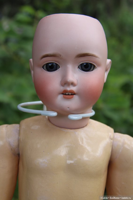 Одела - обула - отмыла - причесала антикварную 25"Schoenau Hoffmeister (фото 2)