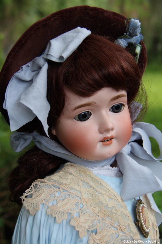 Одела - обула - отмыла - причесала антикварную 25"Schoenau Hoffmeister (фото 8)