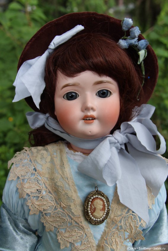 Одела - обула - отмыла - причесала антикварную 25"Schoenau Hoffmeister