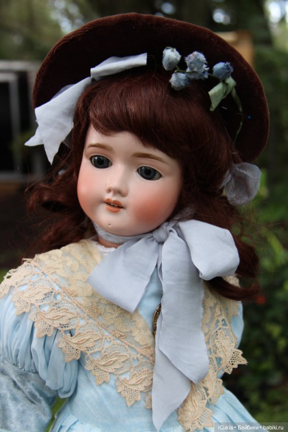 Одела - обула - отмыла - причесала антикварную 25"Schoenau Hoffmeister