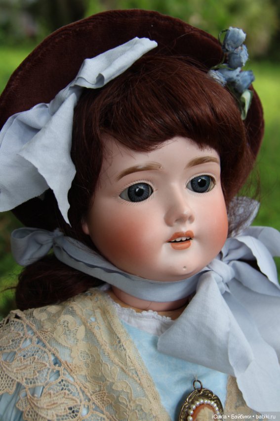 Одела - обула - отмыла - причесала антикварную 25"Schoenau Hoffmeister