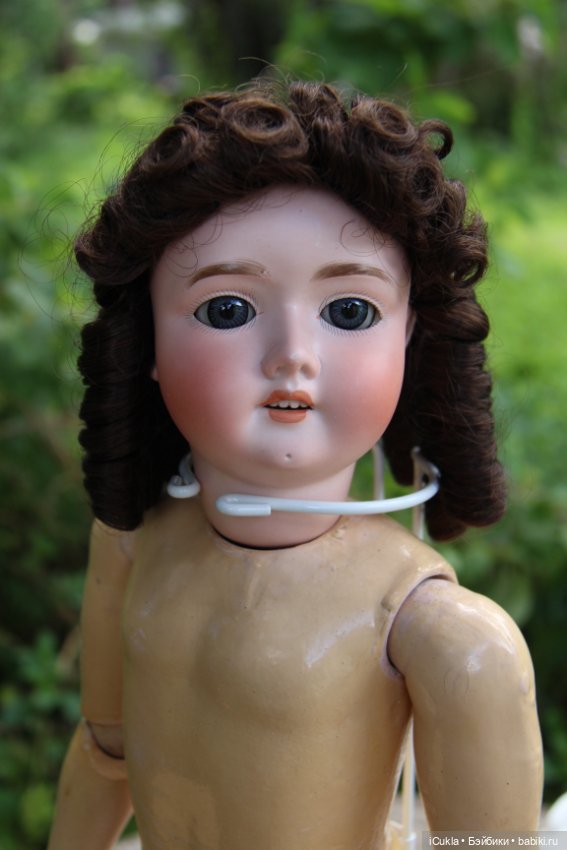 Одела - обула - отмыла - причесала антикварную 25"Schoenau Hoffmeister (фото 6)