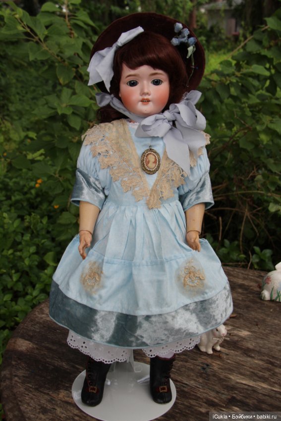 Одела - обула - отмыла - причесала антикварную 25"Schoenau Hoffmeister