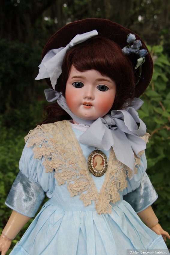 Одела - обула - отмыла - причесала антикварную 25"Schoenau Hoffmeister (фото 10)