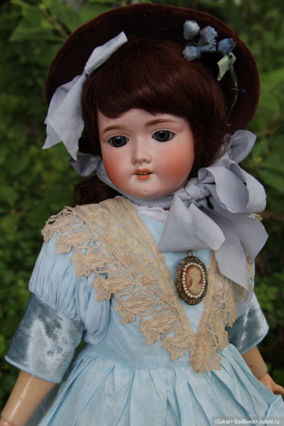 Одела - обула - отмыла - причесала антикварную 25"Schoenau Hoffmeister (фото 7)