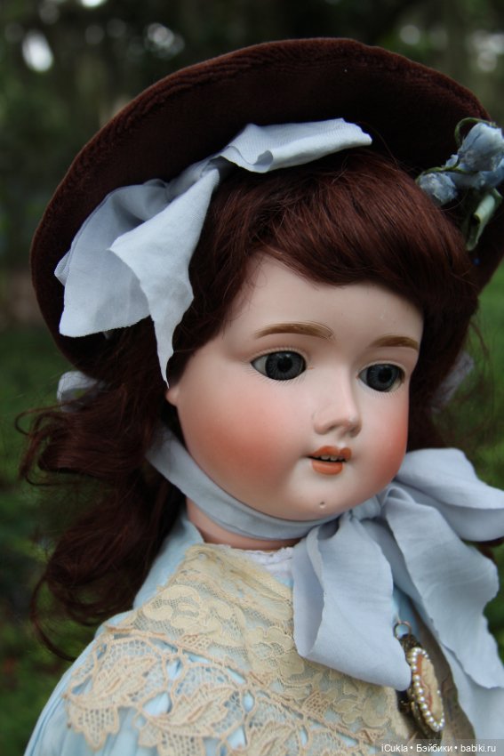 Одела - обула - отмыла - причесала антикварную 25"Schoenau Hoffmeister