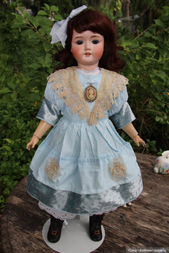 Одела - обула - отмыла - причесала антикварную 25"Schoenau Hoffmeister