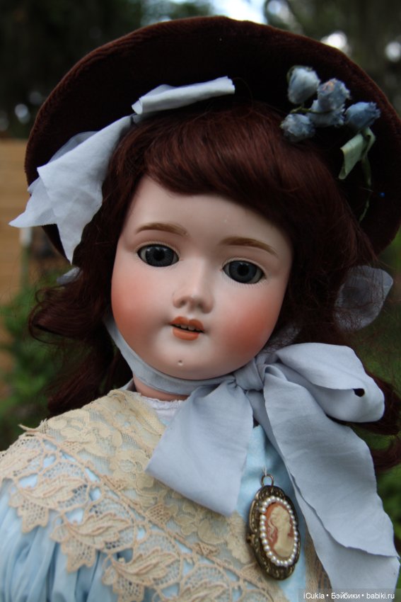 Одела - обула - отмыла - причесала антикварную 25"Schoenau Hoffmeister