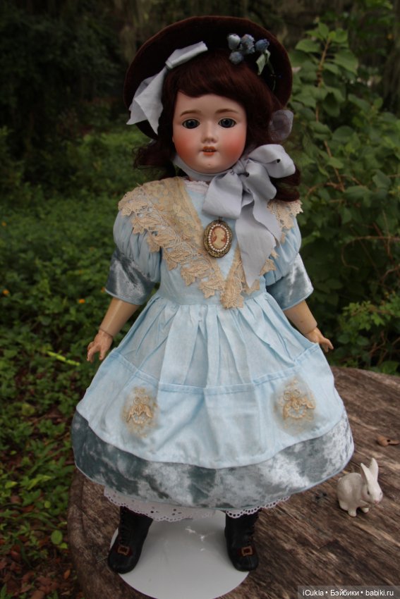 Одела - обула - отмыла - причесала антикварную 25"Schoenau Hoffmeister