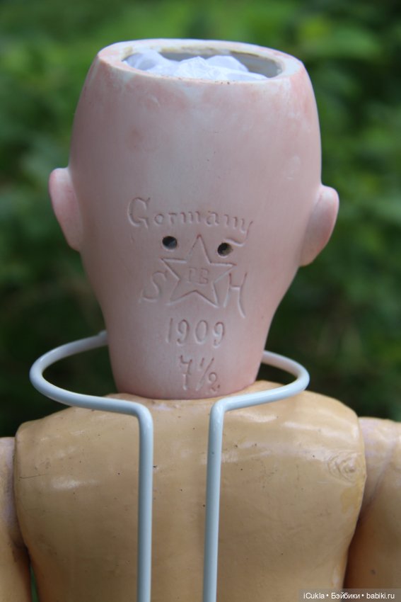 Одела - обула - отмыла - причесала антикварную 25"Schoenau Hoffmeister (фото 4)