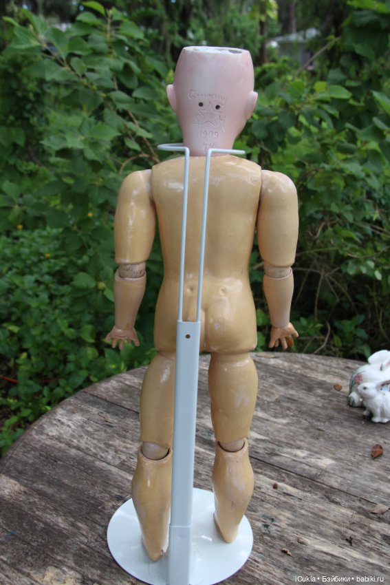 Одела - обула - отмыла - причесала антикварную 25"Schoenau Hoffmeister (фото 3)