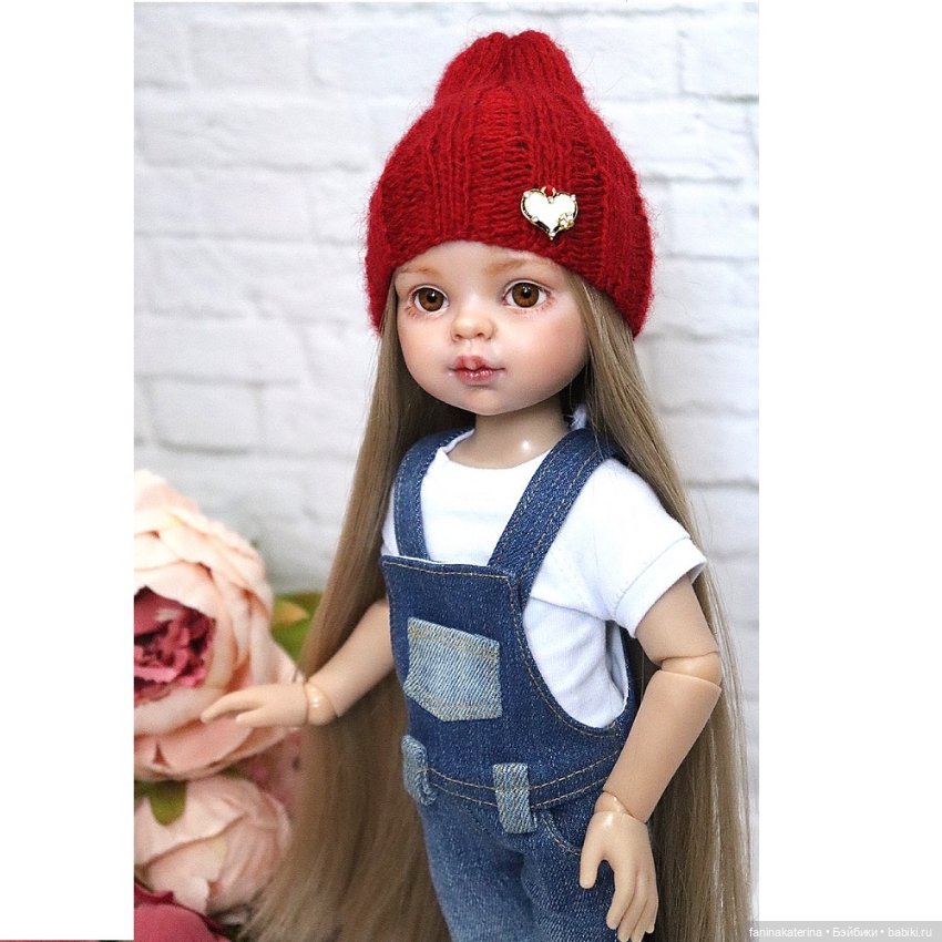 Роспись куколки Карлы от Paola Reina (фото 8)