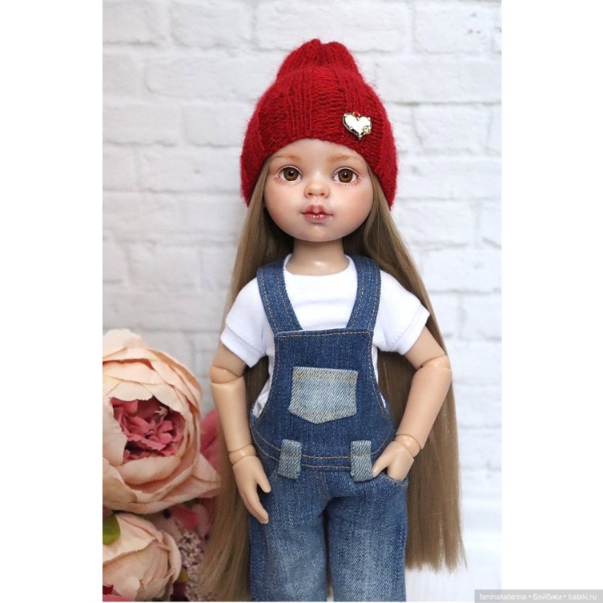 Роспись куколки Карлы от Paola Reina (фото 5)