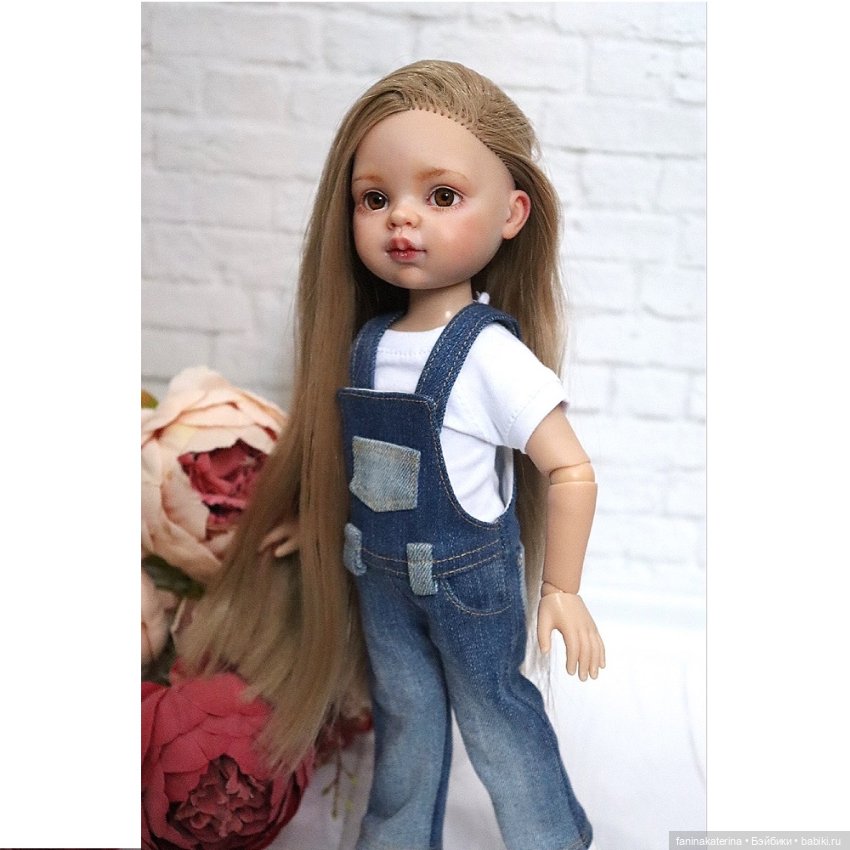 Роспись куколки Карлы от Paola Reina
