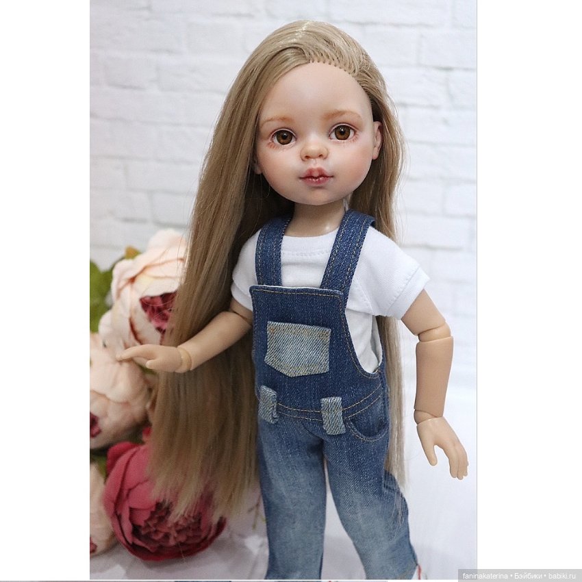 Роспись куколки Карлы от Paola Reina
