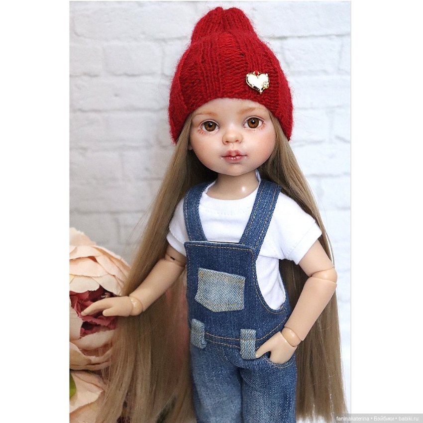 Роспись куколки Карлы от Paola Reina (фото 7)