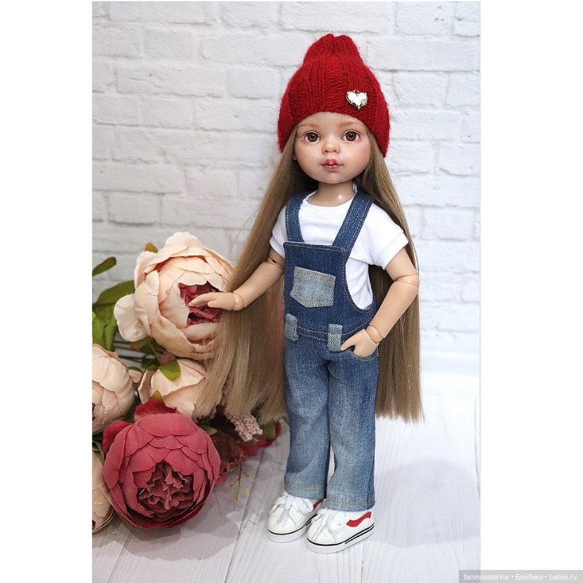 Роспись куколки Карлы от Paola Reina (фото 6)