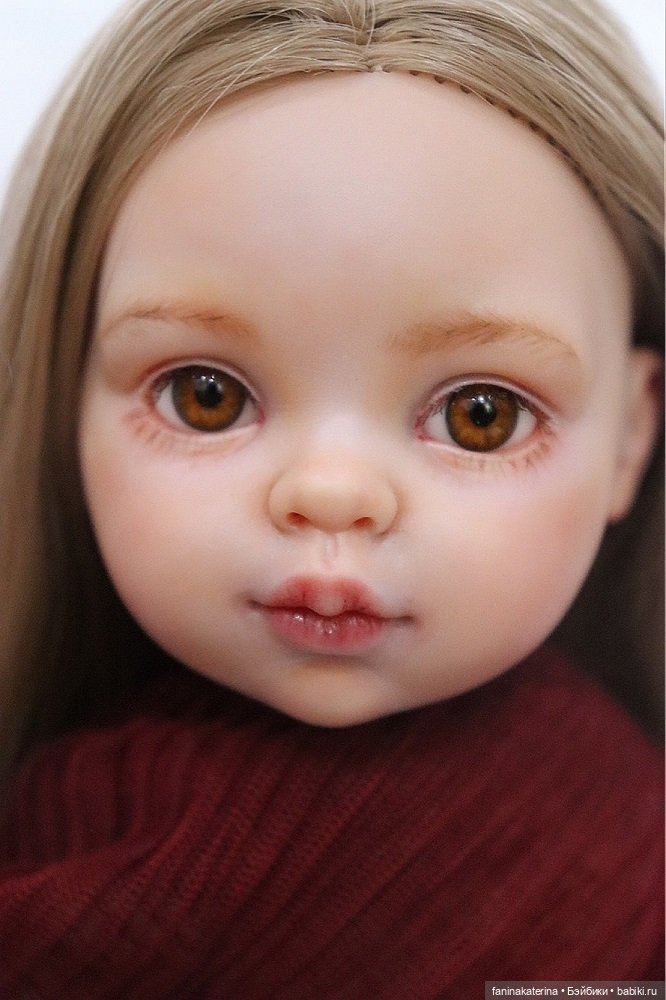 Роспись куколки Карлы от Paola Reina