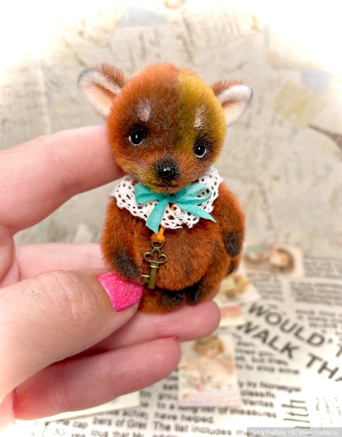 Rizhiy 🦊🐾🐾🐾 — Авторские мишки Тедди и друзья: фото (фото 7)