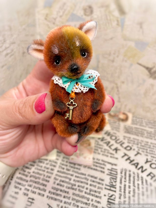Rizhiy 🦊🐾🐾🐾 — Авторские мишки Тедди и друзья: фото (фото 10)
