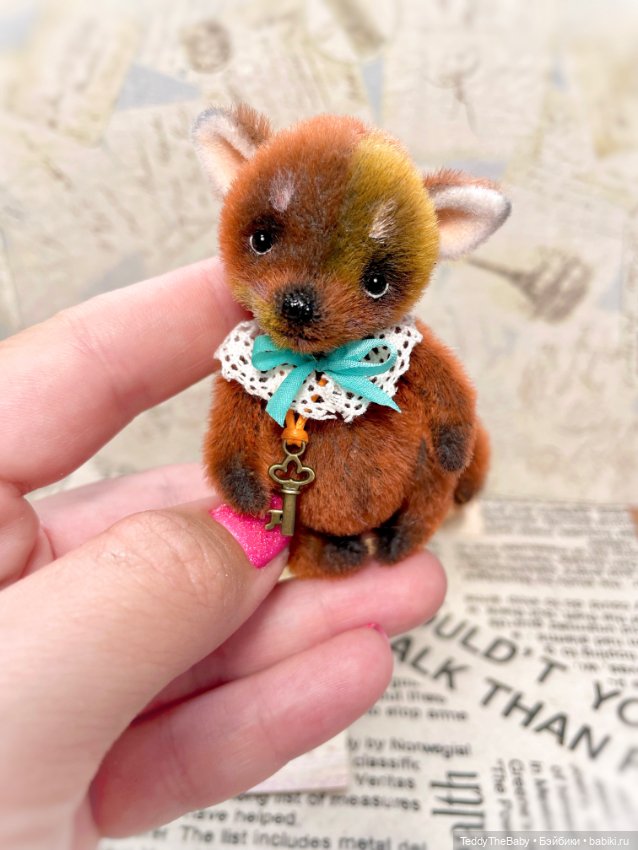 Rizhiy 🦊🐾🐾🐾 — Авторские мишки Тедди и друзья: фото (фото 9)