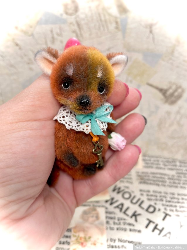 Rizhiy 🦊🐾🐾🐾 — Авторские мишки Тедди и друзья: фото (фото 5)