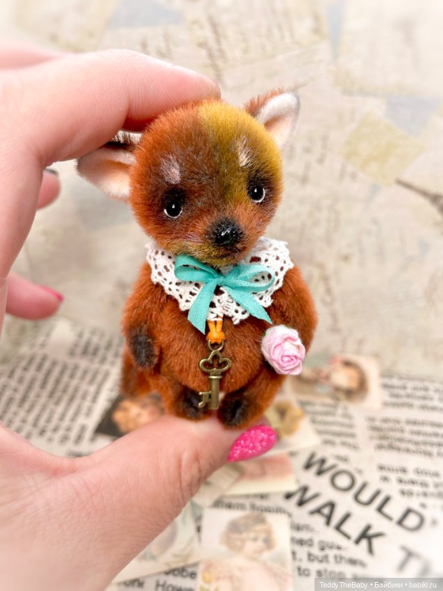 Rizhiy 🦊🐾🐾🐾 — Авторские мишки Тедди и друзья: фото (фото 4)