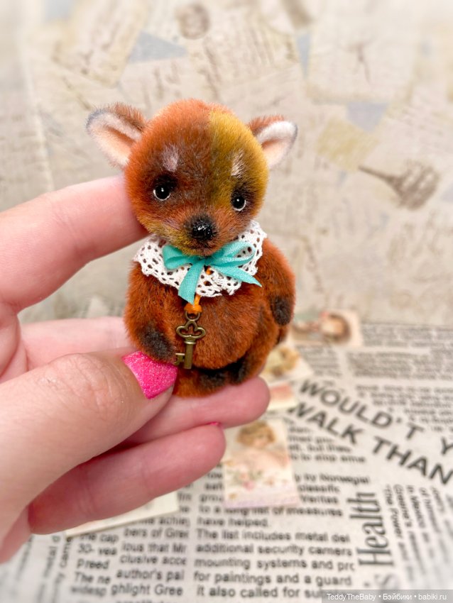 Rizhiy 🦊🐾🐾🐾 — Авторские мишки Тедди и друзья: фото (фото 8)