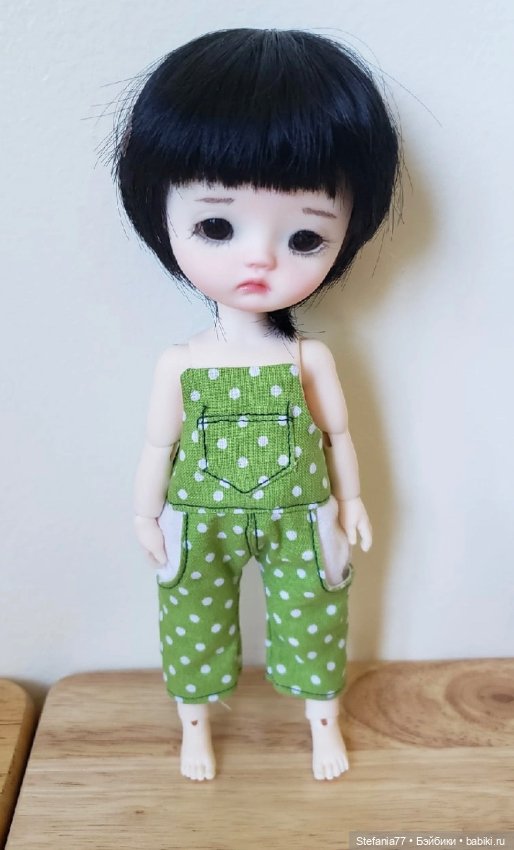 Мк по пошиву комбинезона на кукол 1/6 и 1/8 (yosd bjd, yuyudoll, monst doll и им подобных) на паолок так-же шью (фото 3)