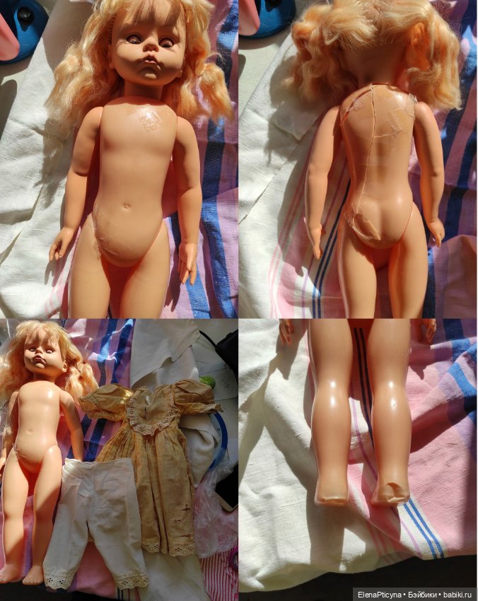 Полина ("Огонек") — Реставрация и преображение кукол: ремонт (фото 4)