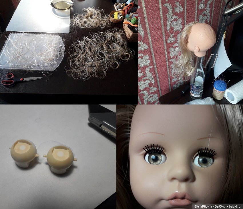 Полина ("Огонек") — Реставрация и преображение кукол: ремонт (фото 6)