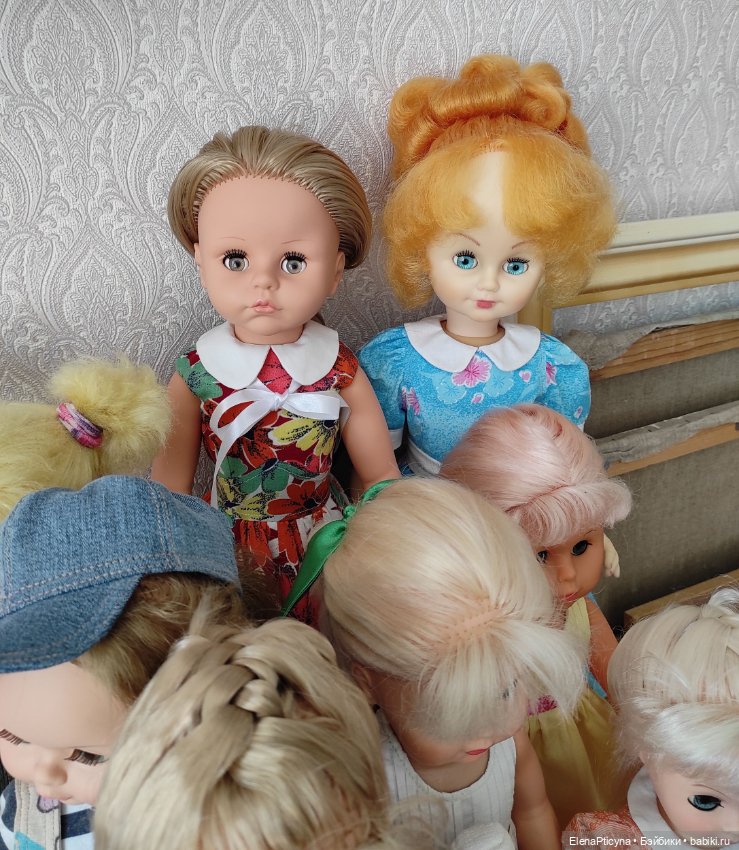 Полина ("Огонек") — Реставрация и преображение кукол: ремонт