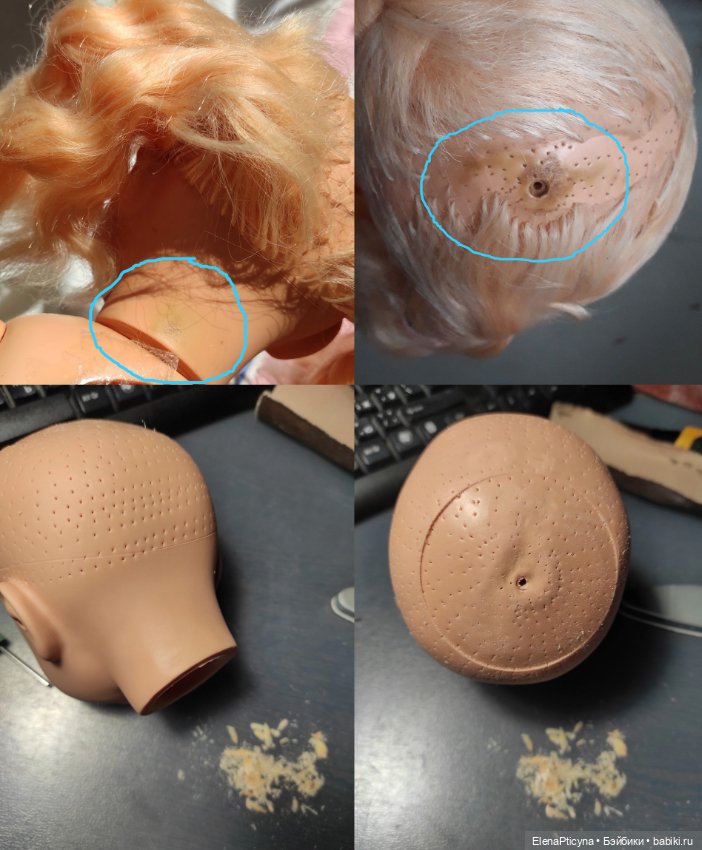 Полина ("Огонек") — Реставрация и преображение кукол: ремонт (фото 5)