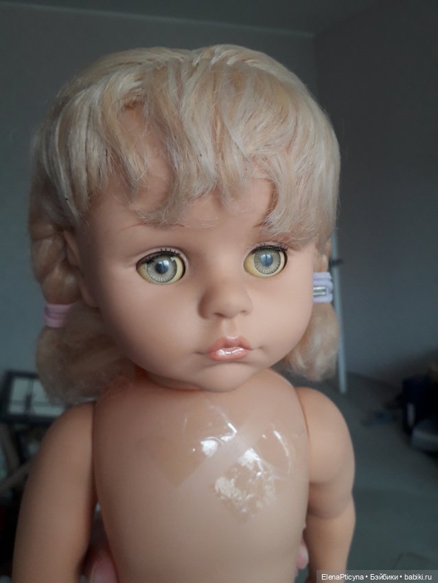 Полина ("Огонек") — Реставрация и преображение кукол: ремонт (фото 3)