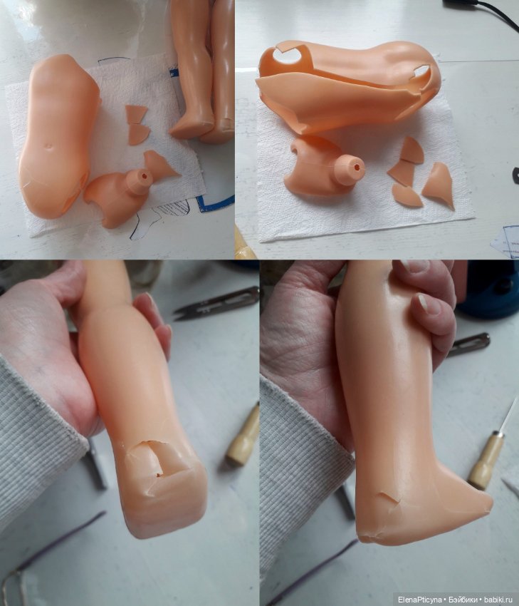 Полина ("Огонек") — Реставрация и преображение кукол: ремонт (фото 7)