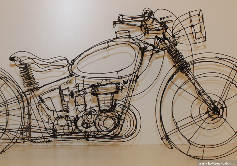 Скульптуры из проволоки Мартина Сенна (Martin Senn)