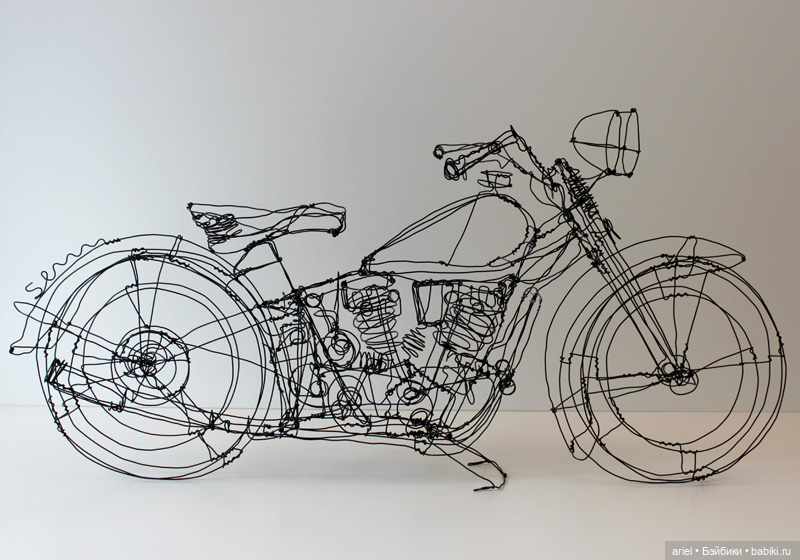 Скульптуры из проволоки Мартина Сенна (Martin Senn)