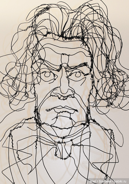 Скульптуры из проволоки Мартина Сенна (Martin Senn) (фото 4)