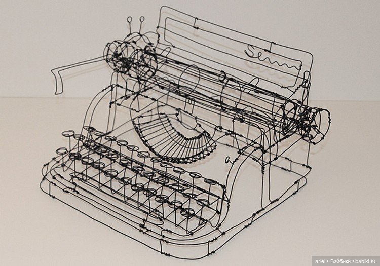 Скульптуры из проволоки Мартина Сенна (Martin Senn) (фото 2)