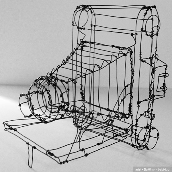 Скульптуры из проволоки Мартина Сенна (Martin Senn) (фото 10)