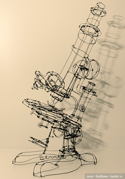 Скульптуры из проволоки Мартина Сенна (Martin Senn)