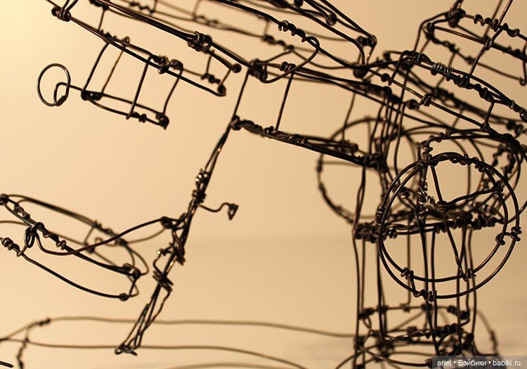 Скульптуры из проволоки Мартина Сенна (Martin Senn) (фото 6)