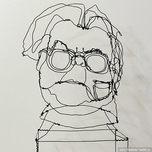 Скульптуры из проволоки Мартина Сенна (Martin Senn) (фото 9)