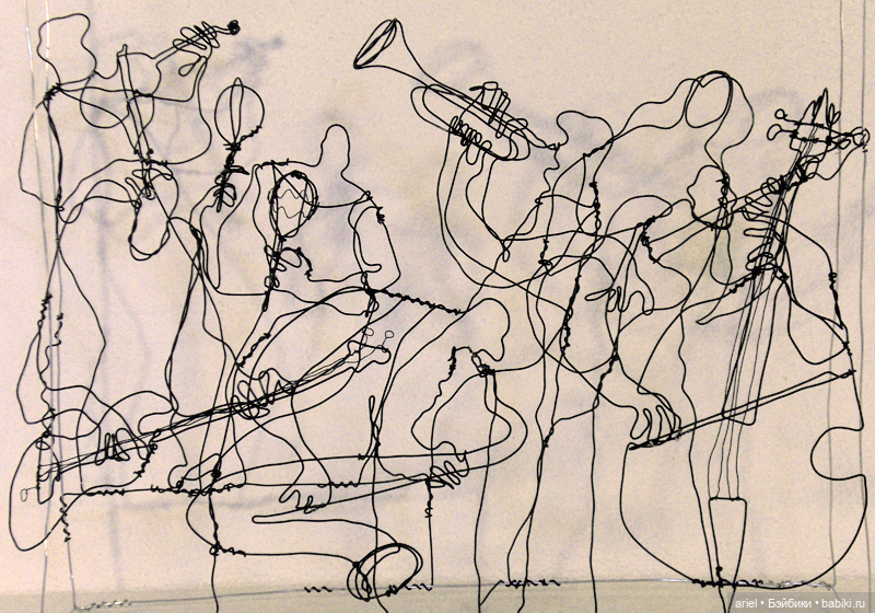 Скульптуры из проволоки Мартина Сенна (Martin Senn) (фото 5)