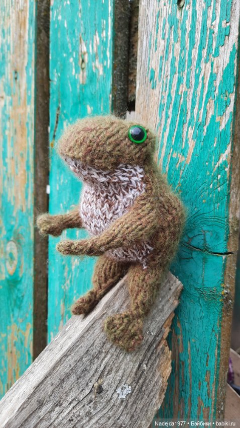 Мои последние работы.Лягушки по выкройке Клэр Гарланд (фото 5)