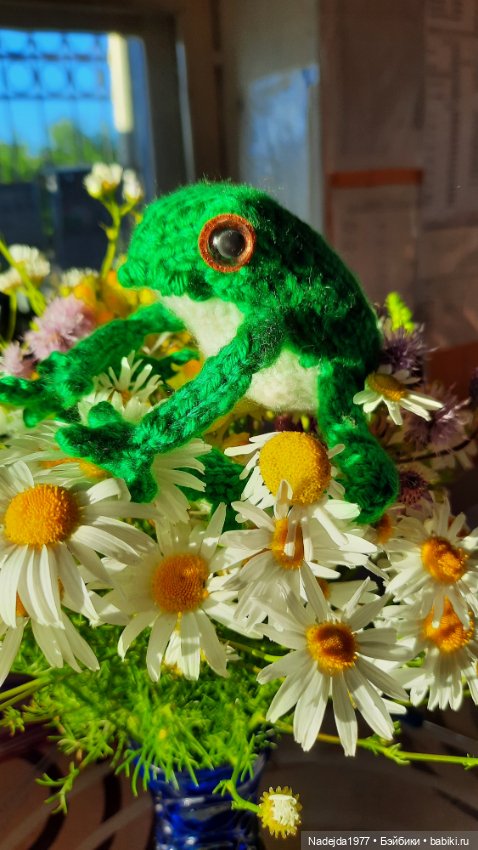 Мои последние работы.Лягушки по выкройке Клэр Гарланд