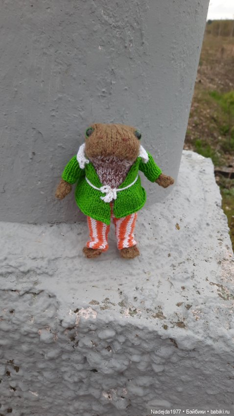 Мои последние работы.Лягушки по выкройке Клэр Гарланд (фото 6)